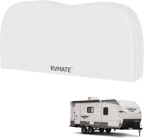 Vista 8 de RVMATE Cubiertas para neumáticos de caravana, cubierta de rueda de doble eje (1 unidad) se adapta a neumáticos de 27 a 30 pulgadas de diámetro