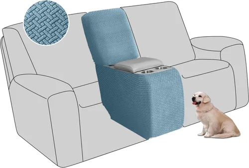 Vista 59 de ALIECOM Fundas 100% impermeables para sofá seccional reclinable, forma de L, elásticas, para esquina, funda para sofá seccional reclinable, lavable