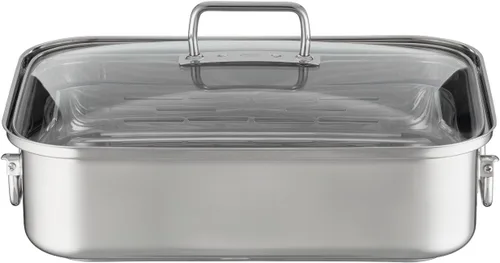 Vista 10 de RÖSLE Expertiso - Recipiente universal para cocinar de acero inoxidable 18/10, tapa de cristal de 7.9 in, escala interior, apto para cocinas