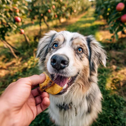 Vista 7 de Pet 'n Shape Chik 'n Apple Jerky - Golosinas para perros envueltas naturales – 16 onzas