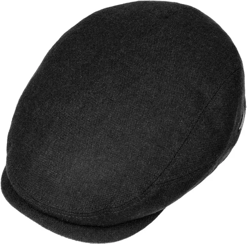 Vista 2 de Stetson Gorra plana de mezcla de lana Belfast para hombre, fabricada en la UE