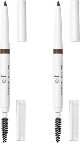 Vista 12 de e.l.f. Lápiz de Cejas Instant Lift, de Doble Punta, Preciso, Punta Fina, Forma, Define, Rellena Cejas, Contornea, Peina, Doma, Rubio, 0.006 Oz