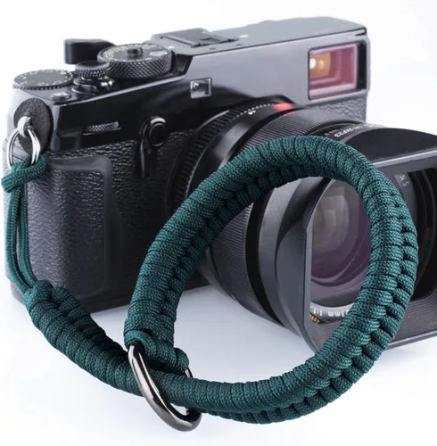 Vista 11 de AQAREA Correa de muñeca para cámara DSLR sin espejo, correa de mano de cámara de liberación rápida con conector más seguro (negro)