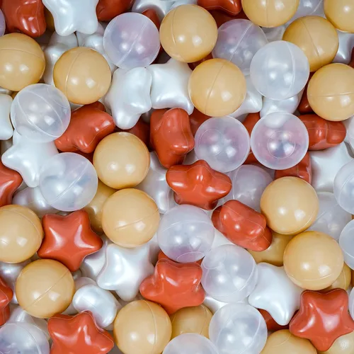 Vista 20 de Paquete de 100 pelotas para piscina de bolas - Bolas de plástico a prueba de aplastamiento y libres de BPA para carpa, casa de juegos, juguete