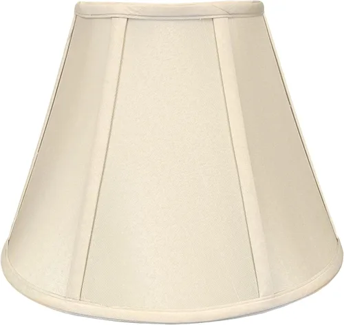 Vista 2 de Royal Designs BS-707U-10BG - Persiana de lámpara imperio profundo, 5 x 10 x 8 pulgadas, color beige