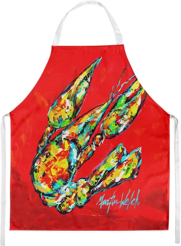 Vista 5 de Caroline's Treasures Apron Cooking Kitchen Server Baking Crafts Gardening for Adult Women Men, Unisex, Large, Multicolor