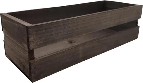 Vista 5 de Juego de 3 cajas de madera para manualidades Anidadas, cajones de madera para decorar, cajas de madera para manualidades, cajón de madera
