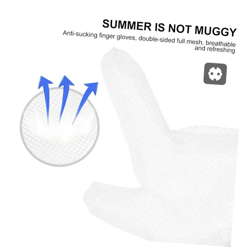 Vista 8 de Protector de pulgar para bebé, guantes para chupar los dedos, cómodos y respetuosos con la piel, color aleatorio