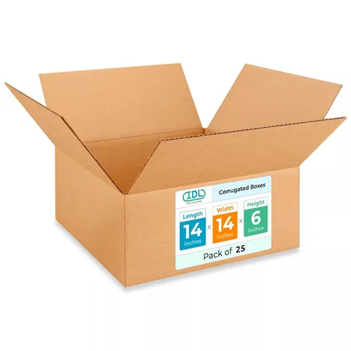 Vista 49 de IDL Packaging Paquete de 5 cajas de envío altas de 8 x 8 x 48 pulgadas, extra resistentes de 200 libras frente a caja regular, cajas de mudanza
