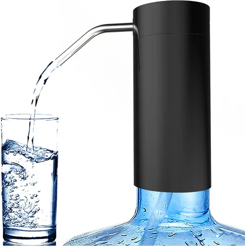 Dispensador de Bomba para Botella de Agua, MagicPro Dispensador de Agua Eléctrico Automático de 5 Galones Portátil con Carga USB, Compatible con la