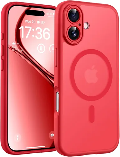 Vista 927 de TOCOL Funda para iPhone 11, compatible con Magsafe, protección completa de cámara, imanes integrados, protección contra caídas, funda translúcida