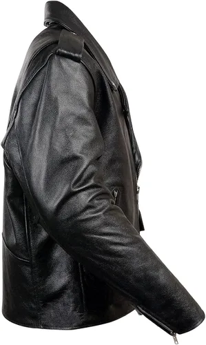 Vista 5 de Milwaukee cuero para hombre motocicleta