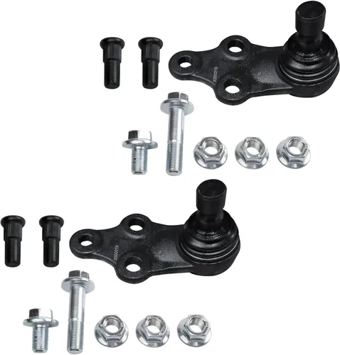 Vista 127 de Detroit Axle - Par (2) rótulas delanteras inferiores para Mitsubishi Montero 1992-2000 - [1997-2004 Montero Sport]