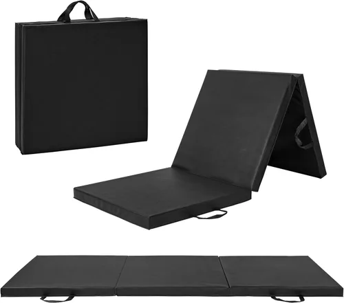 Vista 9 de CAP Barbell All Purpose Folding Anti Tear Exercise Training Aerobic Fitness Gym & Gymnastics Balance Mat Multiple