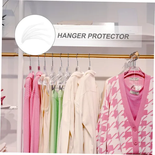 Vista 5 de 20 fundas de esponja antideslizantes para colgar ropa, fundas protectoras para colgar ropa para mejorar el soporte de la ropa, almohadillas