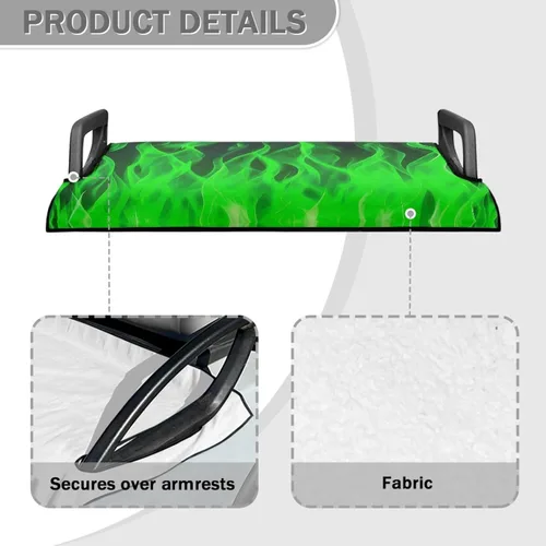 Vista 6 de Funda para asiento de carrito de golf, ligera, ajuste universal, accesorios para carrito de golf, fácil de instalar 1-Personalizado