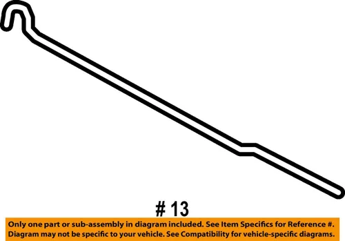 Vista 2 de Piezas originales de Nissan - Pieza auténtica de catálogo de The Factory (65771-EL000)
