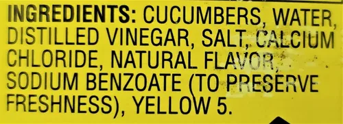 Vista 3 de B& G San-Del Kocher - Chips de pepinillo de eneldo, 1 galón