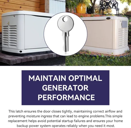 Vista 6 de Pestillo de llave 1333 compatible con Generac D3037 - Pestillo de bloqueo – Construcción de metal duradero, corrige el pestillo roto y problemas