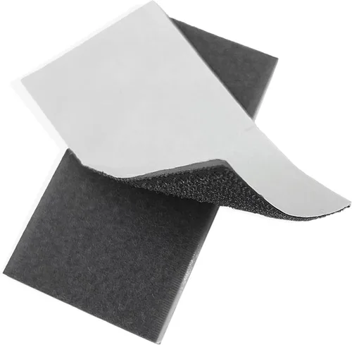 Vista 71 de Cinta de velcro beige de nailon de 1 pulgada de ancho, no adhesiva, 5 yardas de longitud, juego de cierres de cinta entrelazada para bolsos, ropa