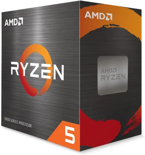 AMD Ryzen 5 5600 Procesador de escritorio desbloqueado de 6 núcleos y 12 hilos con enfriador Wraith Stealth
