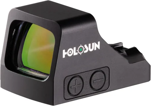 Vista 5 de Mira de punto rojo compacta para pistola Holosun HS507K, retícula ACSS Vulcan verde de 1 MOA, HE507K-GR-X2-ACSS, Negra