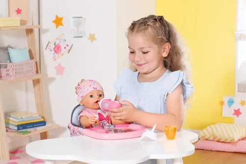 Vista 7 de Zapf Creation 832493 Baby Born Interact. Flasche&Löffel 16.9 in