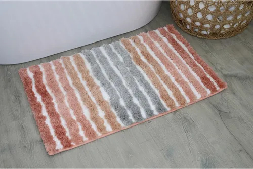 Vista 15 de Funda de microfibra suave para tapa de inodoro, lavable a máquina, 18 x 18 pulgadas, parte trasera de goma, se adapta a la mayoría de tapas