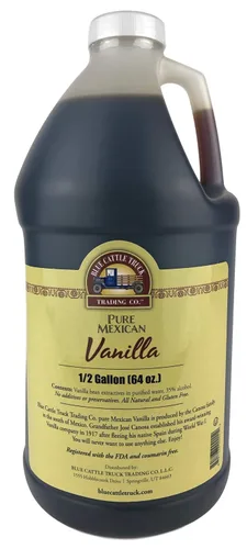 Vista 5 de Blue Cattle Truck Trading Co. Extracto de vainilla mexicana Pure Gourmet, mediano, 8.4 onzas