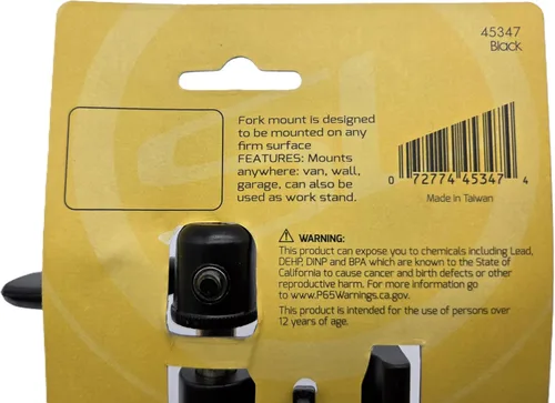 Vista 5 de Sunlite QR montaje traba para bicicleta