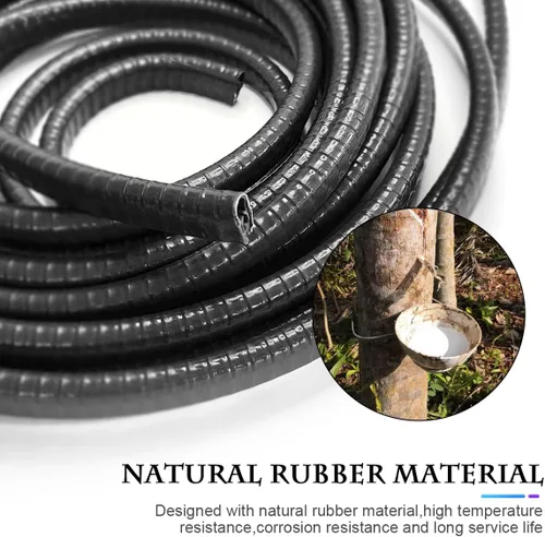 Vista 3 de Protectores de borde de puerta de automóvil, protector de borde de goma de 16 pies, no necesita pegamento, protector de puerta de automóvil