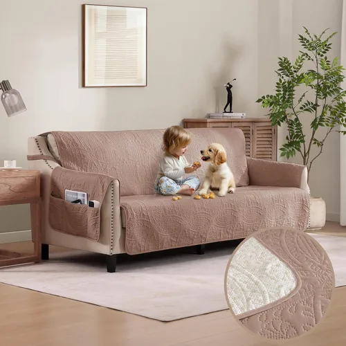 Vista 28 de Fundas acolchadas para silla reclinable, fundas reclinables repelentes al agua, funda reclinable Lazy Boy de ajuste cómodo, funda reclinable apta