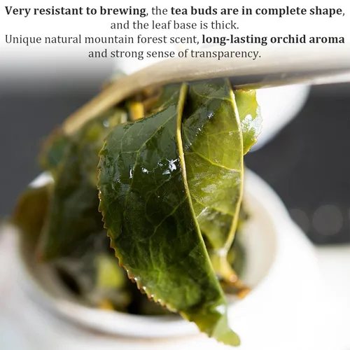 Vista 5 de XIXICHA Dayuling Oolong Tea Taiwán Té de alta montaña Té Oolong Hoja suelta Premium Formosa Floral Aroma Floral