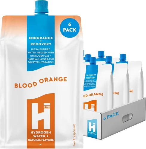 Vista 15 de HTWO Agua de hidrógeno molecular premium, sabor a melocotón blanco, sin azúcar, paquete de 12 unidades de 16.9 onzas, bebida deportiva energética