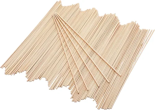 Vista 5 de Eboot Paquete de 100 varillas para manualidades, palos de madera de 12 x 1