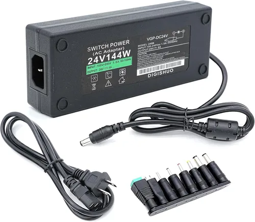 Vista 6 de DIGISHUO Adaptador de fuente de alimentación DC 24V 1A 24W Interruptor transformador AC 110V/220V a DC 24V 1amp Convertidor de conmutación