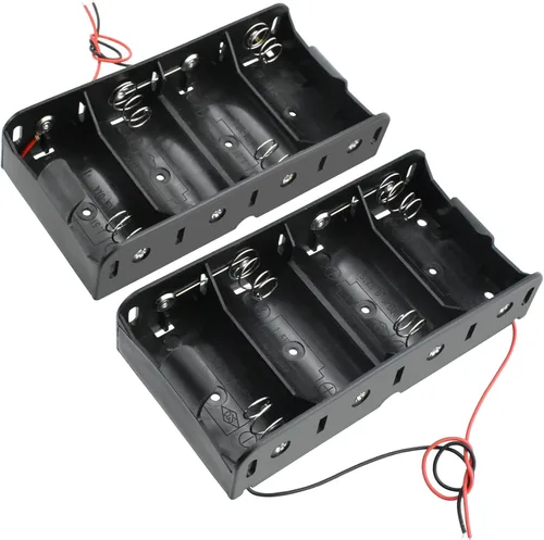 Vista 11 de SDTC Tech Paquete de 2 1 caja de batería de celda C de 1,5 V tamaño C con cables de alambre