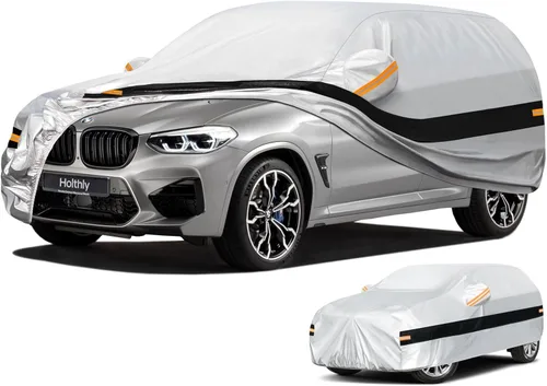 Vista 36 de Funda para Automóvil Cupé de 10 Capas Impermeable para Todo Clima para Automóviles, 100% Impermeable Fundas para Automóviles de Exterior Protección
