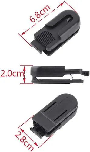 Vista 8 de Funda protectora de cuero para Apple iPod Classic 6ª, 7ª, 80 GB, 120 GB delgada 160 GB y iPod Video 5th 30 GB con clip para cinturón + protector