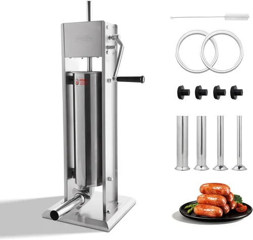 Vista 10 de Hakka - Embutidora de salchichas y máquinas verticales para salchichas (7 libras/3 L)