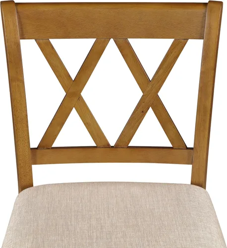 Vista 31 de Home Brookline - Taburete giratorio de bar con mecanismo de giro de 360°, taburetes rústicos de granja para encimera de cocina con cojín, altura