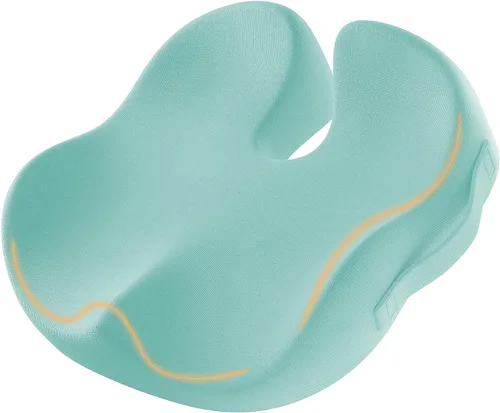 Vista 14 de ProtoArc Cojín de Asiento, Cojín de Silla de Oficina para Ciática, Cojín de Cóccix, Cojín Ergonómico de Espuma Viscoelástica para Automóvil, Hogar