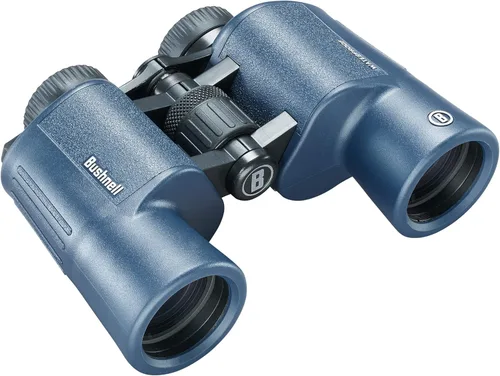 Vista 9 de Prismáticos Bushnell H2O 8x25 para observación de aves – Compactos e impermeables con prismas BaK-4 y ópticas multicapa – Livianos para senderismo