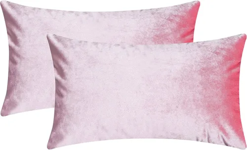 Vista 24 de Home Brilliant Funda de cojín decorativa para el hogar, en terciopelo, para sofá, silla, cama.