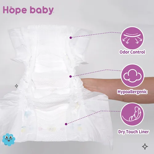 Vista 7 de Pañales de talla 5 (más de 33 libras) pañales desechables para bebé recién nacido, 38 unidades de suavidad y ajuste cómodo, protección nocturna a