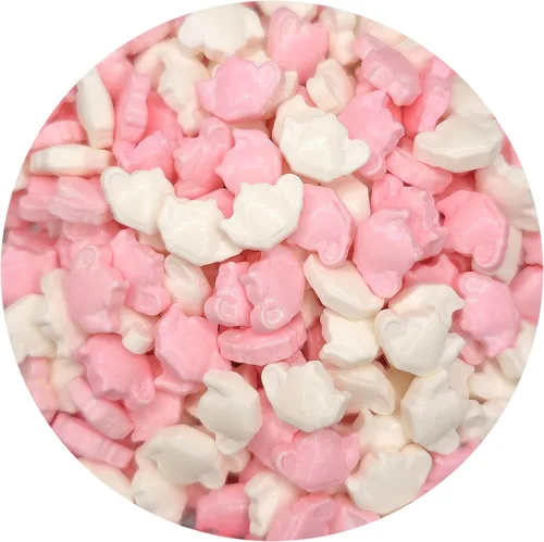 Vista 12 de NCS Gránulos comestibles con forma de pretzel marrón, 8 onzas, ideal para cupcakes, galletas, pasteles, pasteles, donas