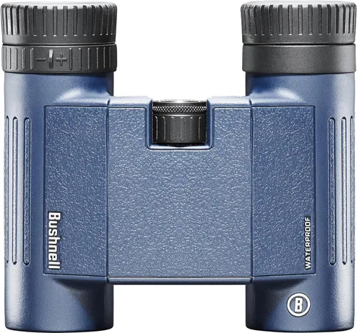 Vista 2 de Prismáticos Bushnell H2O 8x25 para observación de aves – Compactos e impermeables con prismas BaK-4 y ópticas multicapa – Livianos para senderismo