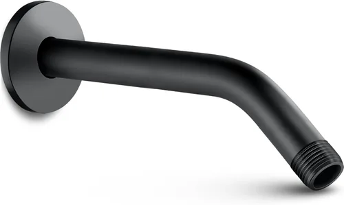 Vista 11 de Cobbe Brazo de ducha con brida y cinta de teflón, brazo de ducha montado en la pared de 8 pulgadas, extensión de acero inoxidable 304 para cabezal