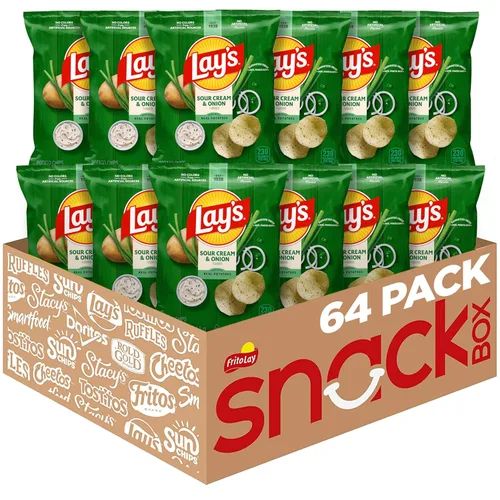 Vista 13 de Lay's - Papas fritas clásicas, 1 oz (paquete con 40 unidades)