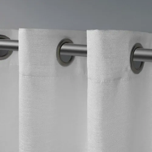 Vista 3 de Exclusive Home Curtains Virenze par de paneles de cortinas para ventanas de seda de imitación